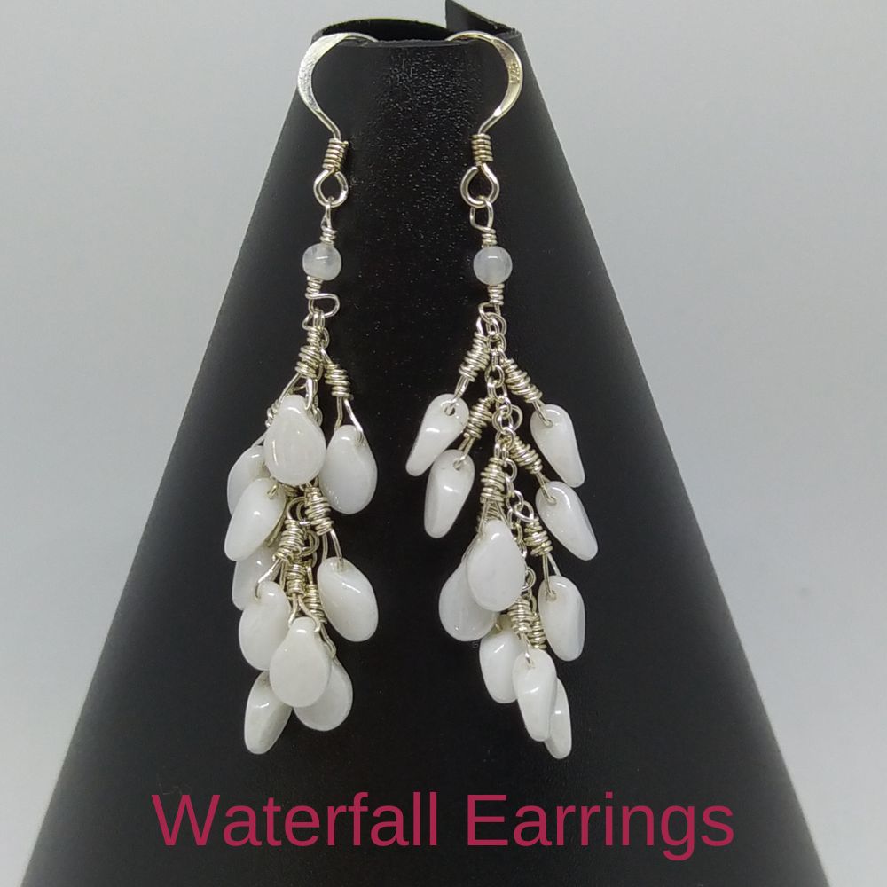 waterfall earrings